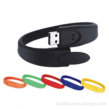 Silicone Bracelet USB Flash Memory Pen Driver